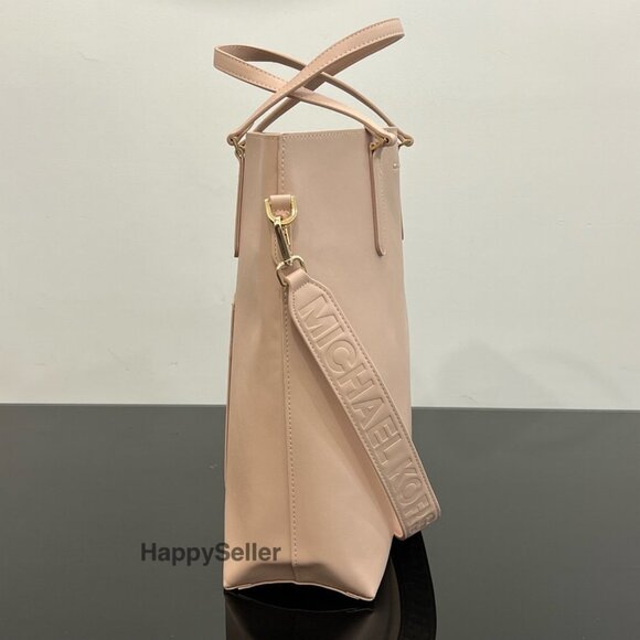 Michael Kors Tote Bag Handbag Purse Crossbody Strap Blush Pink Travel NEW - Picture 5 of 14